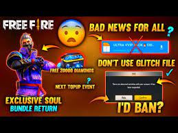 Free fire diamond generator with id? Bad News For All Don T Use Glitch File Id Ban Free 20 000 Diamonds Garena Free Fire Youtube