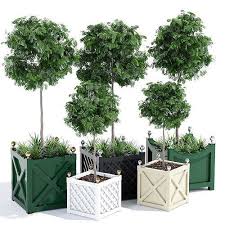 Accentsoffrance 3d Model 3d Model Cross Planter Outdoor Planters