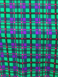 Check spelling or type a new query. Large Check Wool Fabric Multi Colour Green Purple Pure Wool Textured Soft 150cm Wide Bodikian Textiles