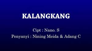 Kang epol), talaga warna, top tracks: Nining Meida Dan Adang C Kalangkang Lyrics Lagu Sunda Chords Chordify