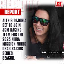 BREAKING: Alexis DeJoria will join JCM Racing's multi-car operation, where  she will pilot the Bandero Premium Tequila Funny Car. Read more in the  comments. ⬇️