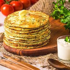 Low Carb Krauter Pfannkuchen Mit Quark Dip Herzhaftes Pancake Rezept Pfannkuchen Mit Quark Pfannkuchen Low Carb Rezepte