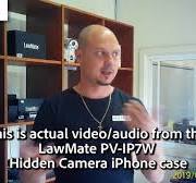 LawMate PV-IP7W Hidden Camera iPhone Case - Test Footage