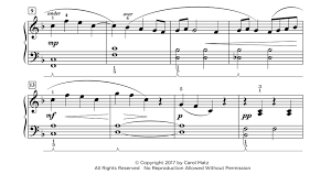 Daftar isihalaman sampul ikata pengantar iidaftar isi iiibab i pendahuluan 1a. Check Out My Nfmc Selected Piano Solos Carol Matz Piano