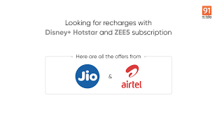 Disney+ hotstar offers two different subscriptions to members. Best Prepaid Recharge Plans From Reliance Jio And Airtel With Free Disney Plus Hotstar And Zee5 Subscriptions 91mobiles Com