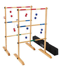 The game ladder is the contraption that contains three steps or rungs. Yard Games Wooden Ladder Toss Games Outdoor Toys At L L Bean
