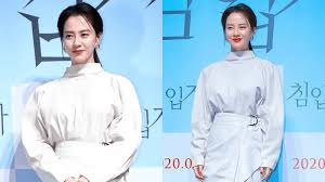 Wishing stairs and went on to star in many popular films and television dramas. Here S What Song Ji Hyo Wore During The The Intruder Press Conference Inkistyle