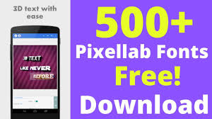 Download 10,000 fonts with one click for $19.95. 500 Best Custom Fonts For Pixellab Download Free