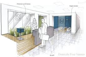 Architecte D Interieur Vannes Morbihan Bretagne Df Domicile Fixe Architecture Croquis Persp Architecte Interieur Architecture Interieure Architecture