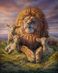 The lion of judah is the revelation of the true prophet and the true king of kings. Lion Lambs On Behance