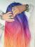 Galaxy Sunset Ombre Hair