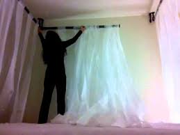 You can also engage your little make this country style bed canopy using an old ladder and an old sheet. Building A Canopy For My Bed 2 Of 3 Youtube