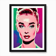 Audrey Hepburn Pop Art