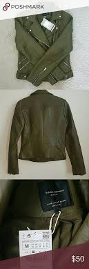Zara Trafaluc Outerwear Faux Leather Jacket Faux Leather Jackets Leather Jacket Jackets