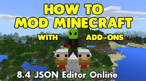 Want to change your syntax highlighting theme, fonts and more? 8 4 How To Mod Minecraft With Add Ons Json Editor Online Youtube
