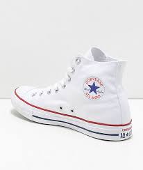 Find great deals on converse shoes: Converse Chuck Taylor All Star White High Top Shoes Zumiez In 2021 White Converse Shoes Converse Shoes High Top White High Top Converse