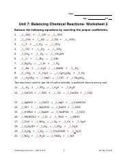 Integer worksheet pdf, adding rational expressions on ti 84, integration by completing the square tutorial, barrons physics review book answer key online. Unit 7 Balancing Chemical Reactions Worksheet 2 Answer Key Balancing Chemical Equations Worksheet Answer Key
