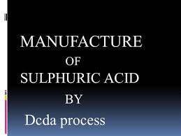 Sulphuric Acid Authorstream