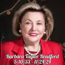 Barbara Taylor Bradford became a publishing sensation in her 40s with "A  Woman of Substance" and wrote more than dozen other novels that sold tens  of millions of copies.