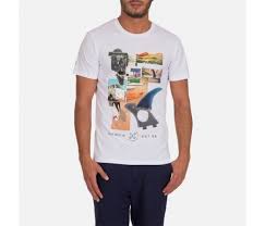 Ending saturday at 7:26am bst 4d 7h. Tee Shirt Homme Oxbow Alex Blanc