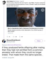 That Made Them the Same Species”