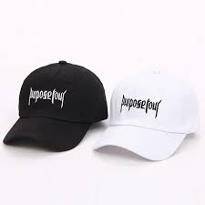 Purpose Tour Geborduurde Baseball Cap Vintage Retro Justin Bieber Hoed Hoge Straat Dark Tij Caps Voor Vrouwen En Mannen Dad Hats Hats Baseball Cap