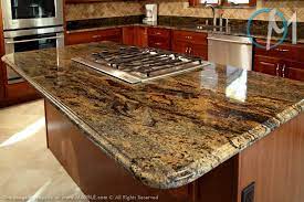 Remodel your kitchen with custom cabinets, built with love by your local cabinet company. Tiger Skin Granite With Ogee Edge In Kitchen Photo Gallery Kitchen Countertops Popular Kitchen Designs Countertop Design