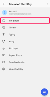 When you setup the arabic keyboard, you will see a language indicator on the task bar to. Languages Swiftkey Support
