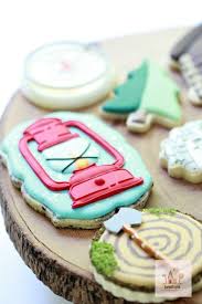 Caramel Royal Icing Recipe Video Of Decorating Camping Cookies Sweetopia Recipe Sugar Cookie Royal Icing Sugar Cookie Designs Sugar Cookies Decorated