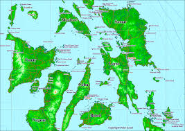 It is an archipelago consisting of more than 7,000 islands and islets lying about 500 miles (800 km) off the coast of vietnam. Map Of The Central Philippines Peter Loud