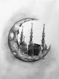 Her incredible pencil drawings are included in collections all over the world, and she has worked with clients. Mecca And Madina Pencil Drawing Islamic Art Realistic Drawing Drawing By Yashkar Yoosuf Saatchi Art