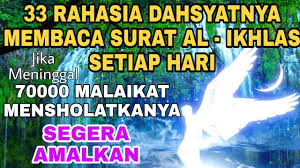 Dan jangan lupa untuk ikhlaskan niat karena allah dalam beribadah. 16 Manfaat Dan Keutamaan Membaca Surat Al Kautsar Setiap Hari Youtube