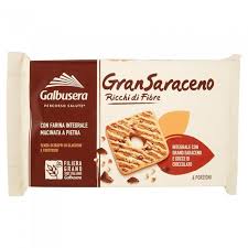80 grammi di farina di grano saraceno; Galbusera Frollini Integrali Con Gocce Di Cioccolato Gr 260 Numeri Primi Srl