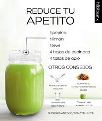 Jugo Para Reducir El Apetito Detox Juice Detox Diet Drinks Juicing For Health