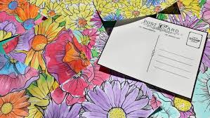 Upload your own design to create personalized stationery cards in a range of sizes at costcophotocenter.com. Mark Montano Watercolor Postcard Pages And Postcard Templates