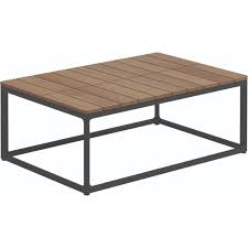 Our outdoor coffee tables are long lasting, hard wearing and we offer a beautiful collection with choices ranging in styles and designs that can suit a variety of outdoor spaces with ease. Gloster Maya Teak Coffee Table 75 Cm X 50 Cm Meteor Frame