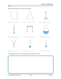Lab equipment practice worksheet answer key. Laboratory Equipment