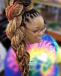 Thia Unprecedentedstylist Shared A Photo On Instagram Locs Locstyles Loctician Naturalh Natural Hair Stylists Locs Hairstyles Dreadlock Hairstyles Black