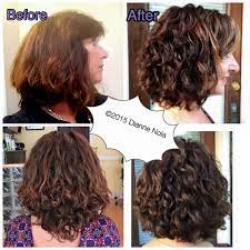 Diannenola Curlspecialist Beautifulbob Drycut Diannenola Deva Wavyhair Curlybobmakeover Gorg Shoulder Haircut Curly Hair Styles Curly Hair Specialist