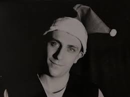 Just found these two pictures of Peter Rehberg that I took some 30 years  ago for a Christmas card photo shoot. What coincidence that they fell into  my hands again just now.