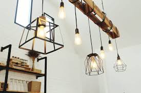 Depending on how many you can collect, you can either make a smaller one for a desk lamp or a larger one for a hanging/ceiling light. Modern Light Fixtures You Can Diy This Weekend