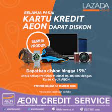 Yuk buruan ajuin aplikasi kartu kredit aeon sekarang. Yuk Belanja Online Di Www Lazada Co Id Aeon Credit Service Indonesia Facebook
