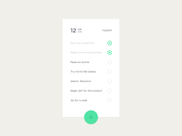 Todo List Inspiration App Design List Design Design Freebie