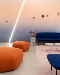 Modern And Playful Interior Decor Inspiration From Muuto The Five Pouf Is A Versatile Easy To Use Design That Is Both Comfortable And Contemporary With A Pen