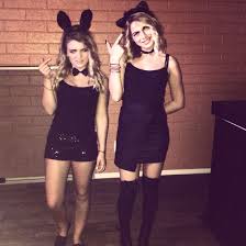 Halloween Costumes Bunny And Cat Animal Bunny Cat College Dress Up Fashion Dresses