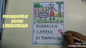 Menggambar Poster Menggambar Dan Mewarnai