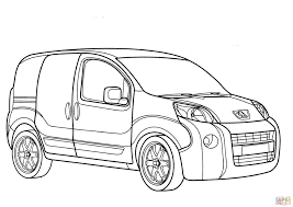 Peugeot Bipper Coloring Page Free Printable Coloring Pages