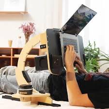 Multifunctional Table Board In 2020 Laptop Desk For Bed Multifunctional Laptop Desk