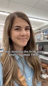 Be honest… did you know what this thrift find was at first glance? 🤔  Mystery thrift finds are always the best! #thriftstorefinds #vintagefinds  #secondhand #mysterythrift #thrifting