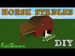 Minecraft Tutorial How To Make Horse Stables Barn Minecraft Tutorial Diy Minecraft Minecraft Blueprints